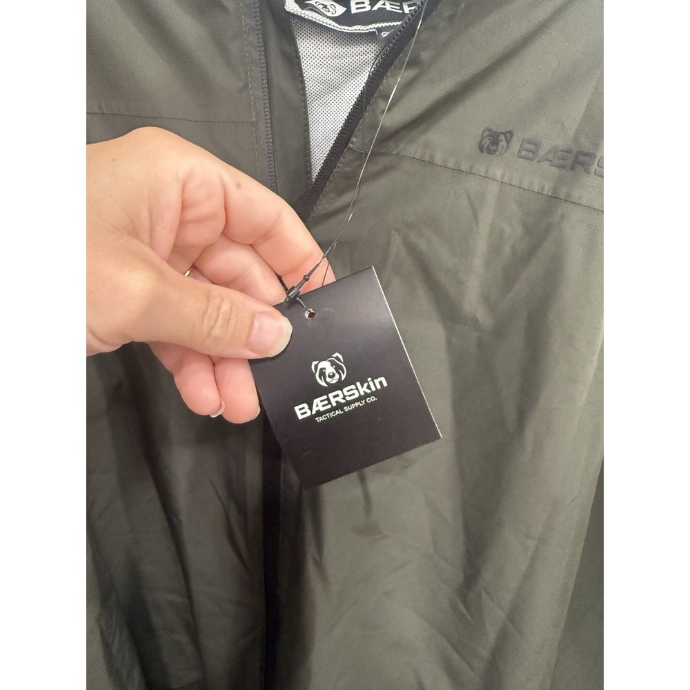 BAERSkin Tactical Waterproof Softshell Hooded Mens Jacket XL Green 2540304 - Picture 8 of 10